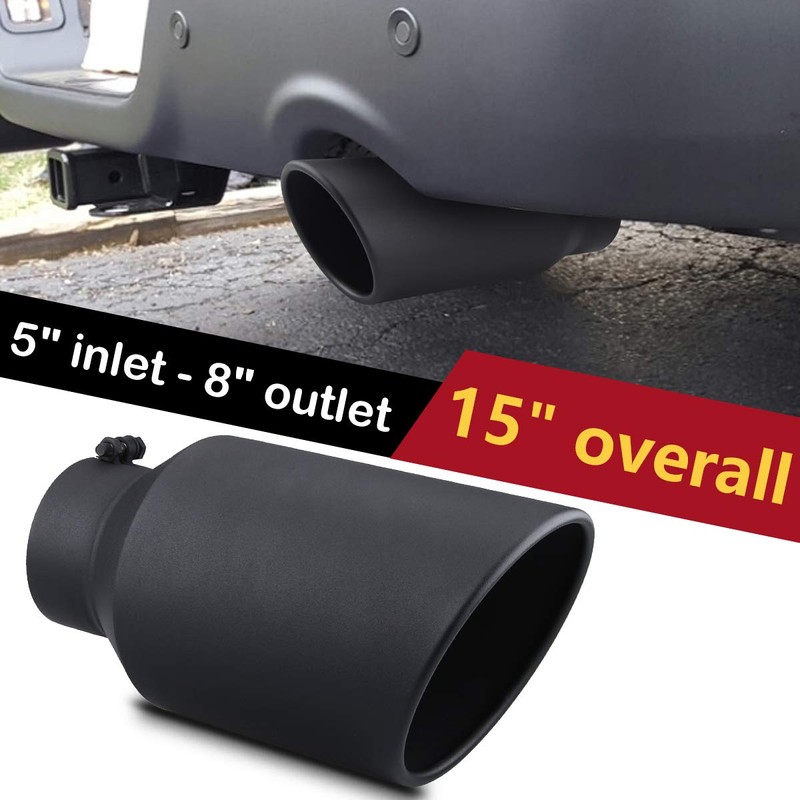 LCGP 5" Inlet 8" Outlet 15" Long Rolled End Angle