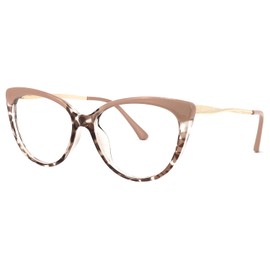 VOOGLAM Cat Eye Reading Glasses For Women Anti Blue Light UV Eyestrain Readers Reading Glasses 3.0X Strength Trudie