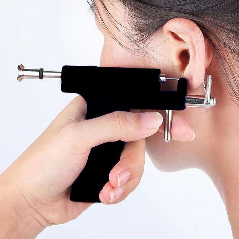 Amotorfly Ear Piercing Set, Piercing Set with 98 Stainless Steel