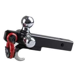 Enganche Remolque 3bolas 1-7/8,2-5/16 ,3/4, 10000lbs Negro