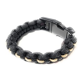 Thin Gold Line Handmade Paracord Bracelet Dispatchers