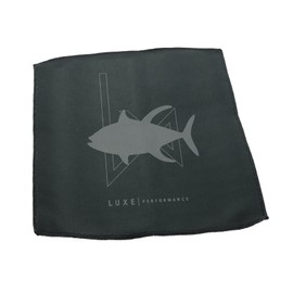 Luxe Performance Microfiber Multi-Purpose Cleaning Cloth Non-Abrasive, Reusable - Perfect for Cleaning Eyeglasses, Sunglasses, Lenses, Screens, Camera Lenses, Smartphones, Laptops & More – Tuna Fish