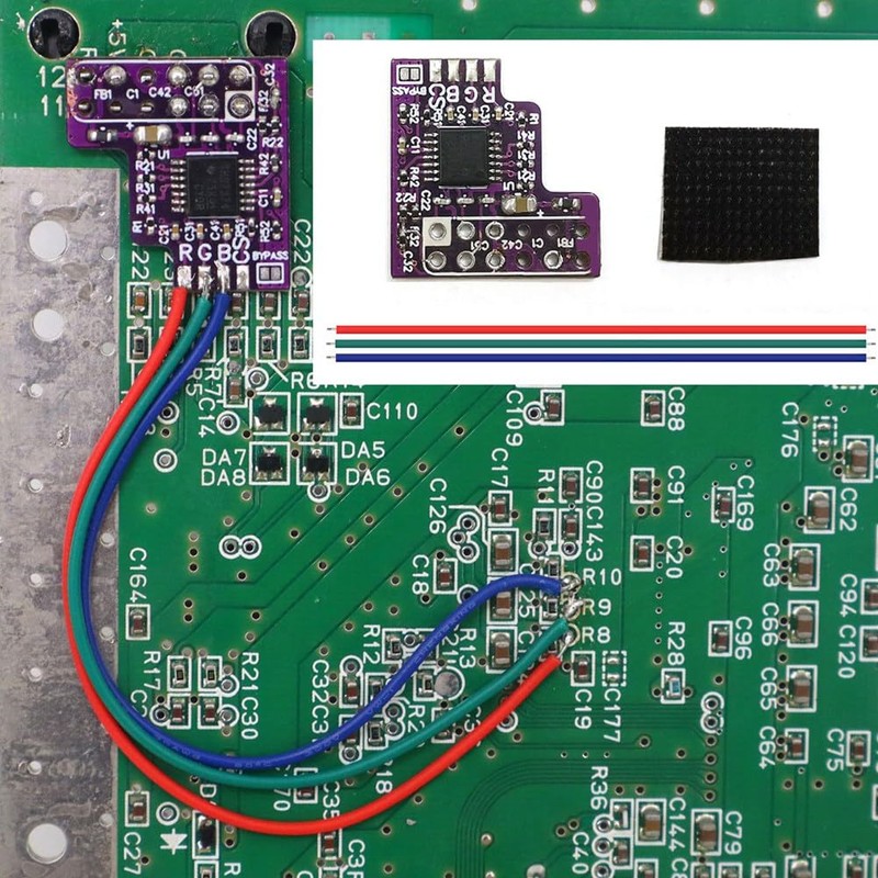 Peakloong For N64 RGB PCB for N64 NTSC Consoles RGB