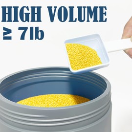 VNAKER Ashtray Sand, Smokers Station Refill Sand 7Lb, Washable and reusable Silica Ash Tray Sand for Indoor and Outdoor Facilities (Yellow)