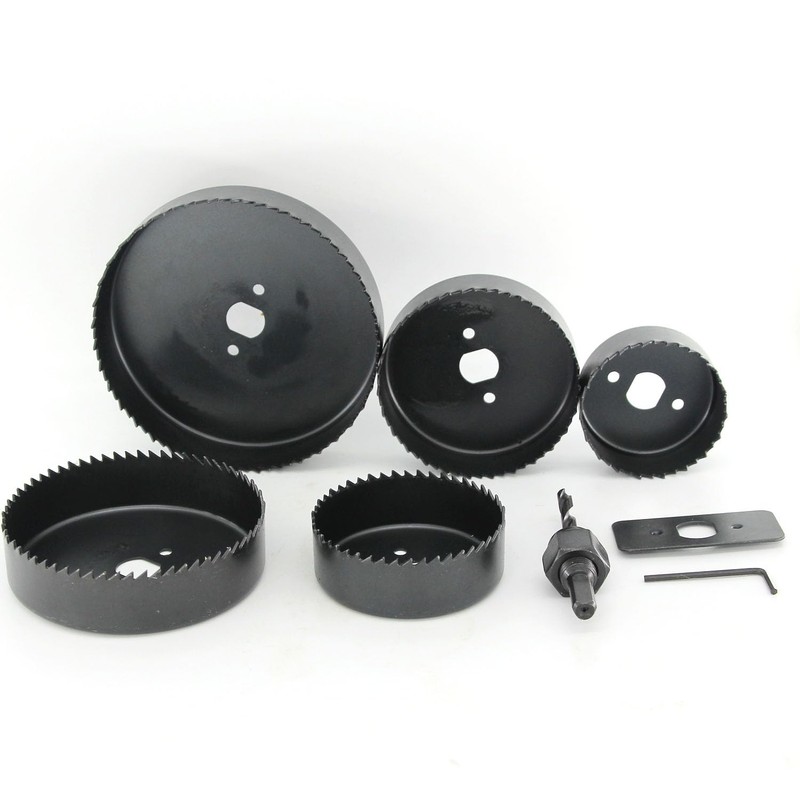 Hole Saw Set - Carbon Steel Downlights Holesaw Drill Bit