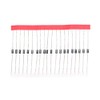 HUABAN 100PCS 1N4002 Rectifier Diode 1A 100V DO-41 (DO-204AL) Axial