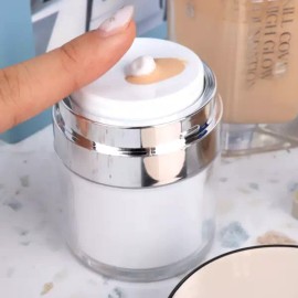 Jasmine Shop 꾹누름 펌핑용기 펌프용기 핸드크림공병 크림통 화장품소분 50mL Squeeze Pumping Container Pump Container Hand Cream Bottle Cream Container Cosmetic Refiller 50mL [50mL]