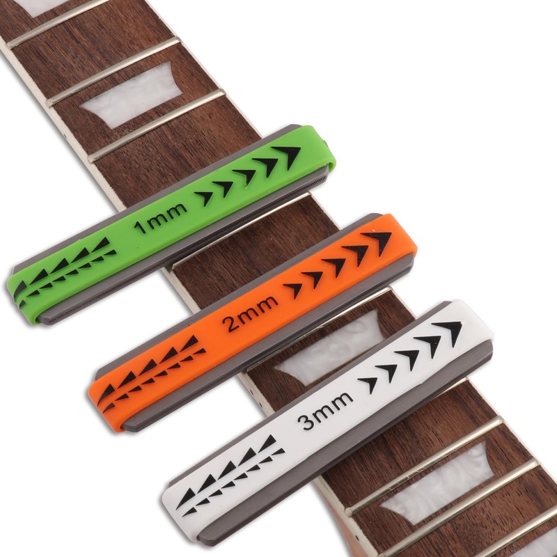 Metallor Guitar Fret Crowning Files Dual Sized Compact Fret Dressing