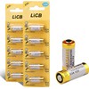 LiCB Baterías alcalinas A23 12V 23A (paquete de 10)