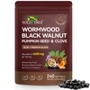 Wormwood Black Walnut Clove Capsules | 1440mg per Serving |