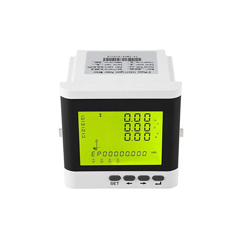 FTVOGUE Multi Function Three Phase Programmable Power Meter Electric Digital
