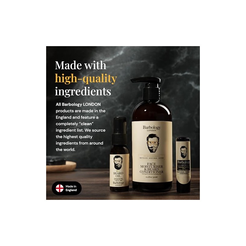 Hidratante 2 En 1 Para Barba Y Rostro Con Aceite