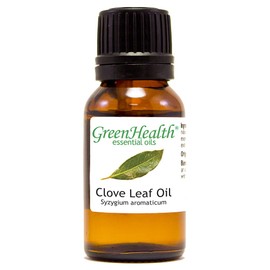 Clove Leaf – 1/2 fl oz (15 ml) Glass Bottle – 100% Pure Essential Oil - GreenHealth