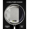 Titanium Pans for Cooking 11 Inch Hammered Pro Frying Pan