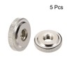 sourcing map Round Knurled Thumb Nuts Conector Lock Adjusting nuts,