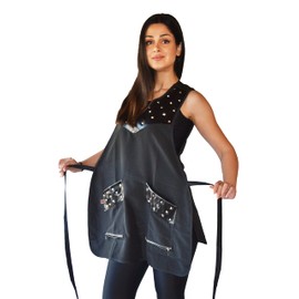 Ladybird Line Metal Stud Cobbler Apron for Pet Groomer - One Size