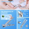 Toenail Clippers for Seniors Thick Toenails, Sharp Toe Nail Clippers