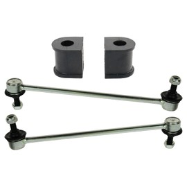 TRQ Rear Suspension Kit Sway Bar Bushing Set Sway Bar Stabilizer Link Compatible with 2007-2012 Lexus ES350 2006-2012 Toyota Avalon 2007-2011 Camry