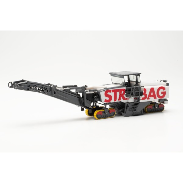 herpa Wirtgen 315142 Construction Machine Model Asphalt Milling Machine 250i Strabag, Miniature Scale 1:87, Collectable, Made in Germany, Plastic Miniature Model