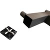 Bullhorn with 2 Tenons, Square Base Bullhorn Tenon Adapter for
