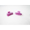 2 piece Large Purple Marble Hair Claws Women Hair Clips