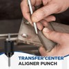 Blosssound Universal Transfer Punch Center Aligner Punch Metal Hardened Pin