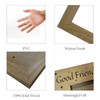 CREATCABIN Five Generations Picture Frame Wood Photo Frame Holds Display