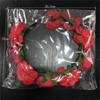 DANRENPANG Women's Bohemian Simulated Rose Flower Wreath Adjustable Flower Crown
