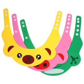 STOBOK Baby Bath Shower Cap: 3PCS Toddler Adjustable Soft Bathing Hat for Kids Children, Washing Hair Shampoo Protection Bath Cap