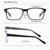 EYECEDAR 4-Pack Reading Glasses for Men Blue Light Blocking Readers