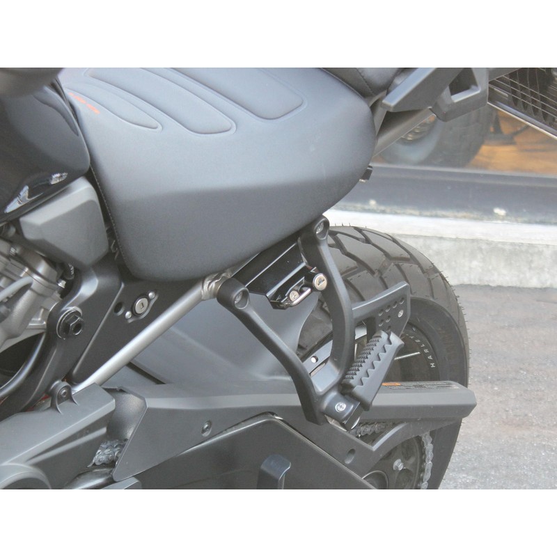 Kijima HD-05153 Motorcycle Helmet Lock Holder, Black, Pan America 1250,