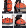 Ubon Travel Duffel Bag 4-Way Sports Gym Backpack 55L With