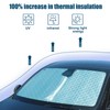 Federedevo 6 Layers Custom Fit Windshield Sun Shade for 2010-2024