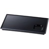J-kitchens 873156 Serving Plate (Plate), 92 Sauce Rectangular Plate, Black