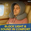 Goodyear Travel Pillow with Hood – Neck Support for Comfortable