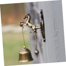 CIYODO Retro Doorbell Chime Small Bell Wind Chime Bells Wall Mount Decorative Ornament