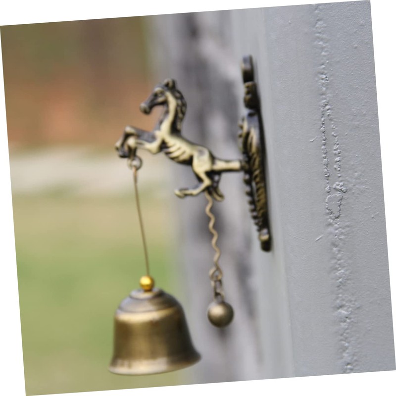 CIYODO Retro Doorbell Chime Small Bell Wind Chime Bells Wall