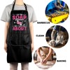 JNIAP Soap Maker Apron Soap Making Gifts Soap Dealer Apron