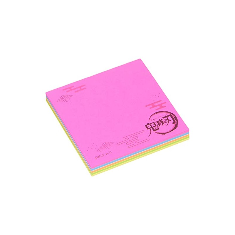 Sunstar Stationery S2830698 Demon Blade Memo Sticky Memo, B Pattern