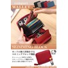 BORPORT Women's Bi-Fold Wallet, Compact Wallet, Round Zipper, Bi-fold Wallet,