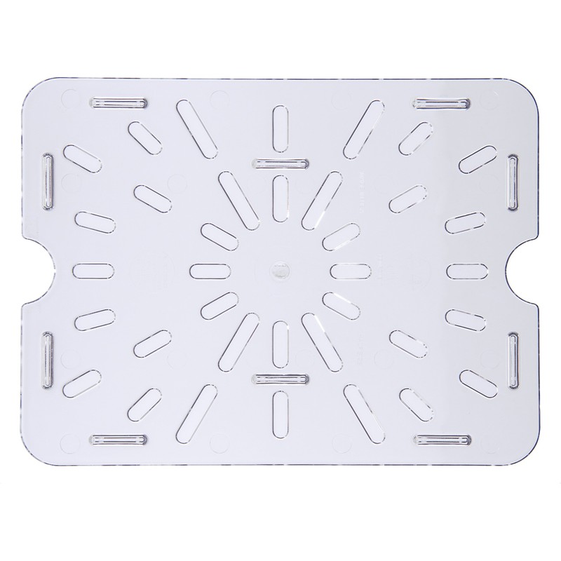 Carlisle FoodService Products 1023507 StorPlus Half Size Polycarbonate Drain Shelf,