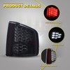 AUTOWIKI LED Tail Lights fit for 1994-2004 Chevy S10/ 1994-2004