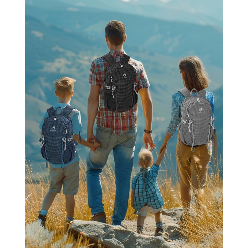 Outplea 20L Small Waterproof Hiking Backpack Men, Lightweight Small Travel