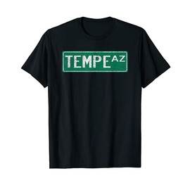 Retro Style Tempe AZ Street Sign T-Shirt