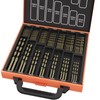ENERTWIST Cobalt Drill Bit Set, 99Pcs HSS Twist Jobber Drill