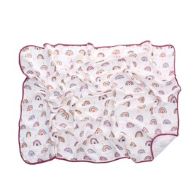 Muslin Baby Blanket Summer for Babies Children Thin Breathable Summer Blanket Swaddling Blanket Cotton Girls Boys 110 x 150 cm