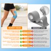 Precut Kinesiology Tape for Knees, 24 PCS, 20% Stronger Adhesive