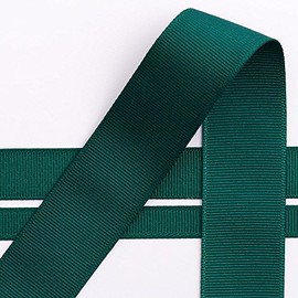 Italian Options Grosgrain Ribbon, 38mm x 10 Metre Roll, Dark Green