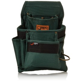 Jetech Tool Belt Pouches Bag with 3 Pocket - Heavy Duty Utility Pouch for Electrician, Carpenters, Craftsman, Gardening