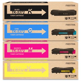 FIRSTINK High Capacity TK5372 Toner Cartridges TK-5372 Toner TK-5372K TK-5372C TK-5372M TK-5372Y Toner Set Replacement for Kyocera ECOSYS MA3500cix MA3500cifx PA3500cx Model Printers